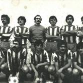 Equip FC Vilafranca any 1977-78 Enrique, Ferre, Mateu Pepe Fos, Vazques, Clemente de peu, Jimenez, Cervera, Parrado, Torres, Nico acotats