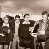 01-04-81 El president del FCV fa entreg d'una placa al capita del FC Barcelona