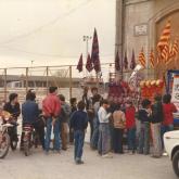 01-04-1981 Quini entrent al camp de la creu de Sant Salvador