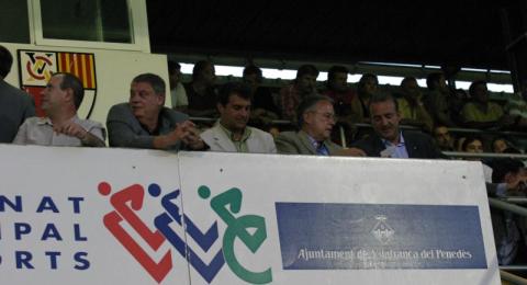 FOTOGRAFIES PARTIT DEL CENTENARI VILAFRANCA - BARCELONA - 2004