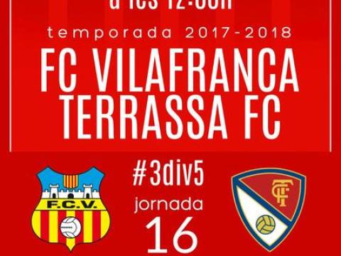 Diumenge 19 Vilafranca FC - Terrassa FC