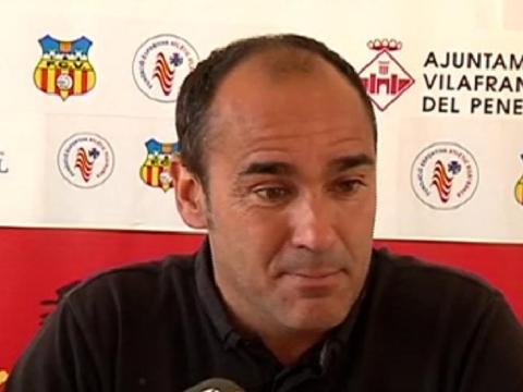 IVAN MORENO nou entrenador del FC Vilafranca per la temporada 2014/2015