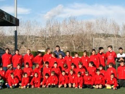 1er. Campus de Nadal del FC Vilafranca.