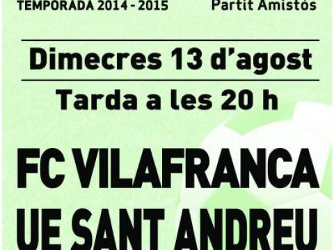 FC Vilafranca - UE Sant Andreu