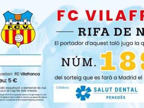 Loteria de NADAL del FC Vilafranca