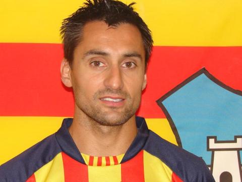 Santi Triguero, el Messi de Tercera en el telenoticies de TV3.