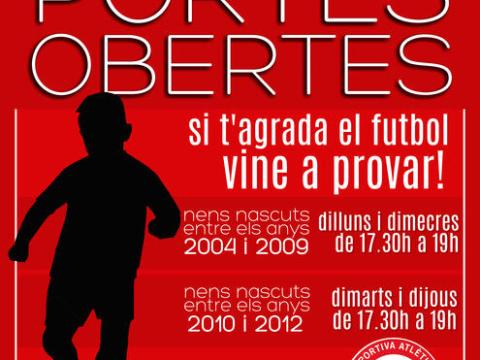 Voleu venir a provar a la Fundació AtleticVila ? Aqui teniu dies i hores perquè ho pogueu fer.