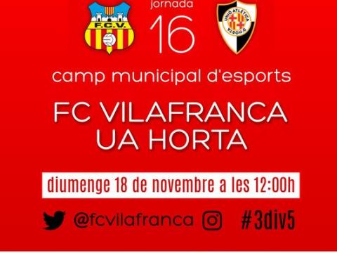 FC Vilafranca - UE Horta