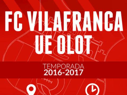Diumenge ens visita el líder. El FC Vilafranca necessita el teu recolzament.