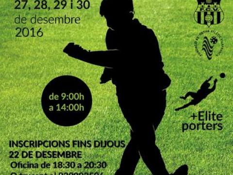 Campus d´hivern, dies 27.28.29 i 30 de desembre 2016