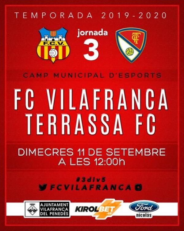 El FC Vilafranca torna a jugar a casa.