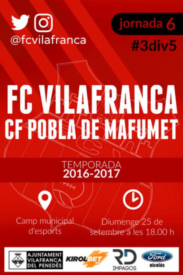 Diumenge interessant partit entre el Vilafranca i el filial del Nàstic.