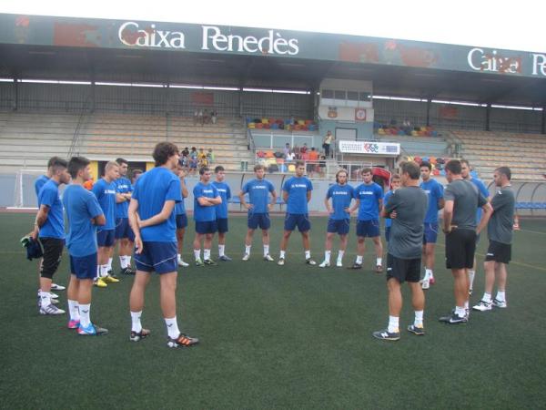 El FC Vilafranca 2013/14 s'ha posat en marxa.