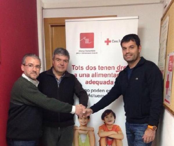 El F.C.Vilafranca i la F.E.Atlètic Vilafranca es sumen a  “l’Aliança Humanitària per l’Alimentació Infantil” de la Creu Roja.