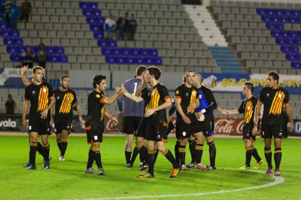 El jugador del FC Vilafranca Antonio Domínguez debuta amb la Selecció Catalana 
