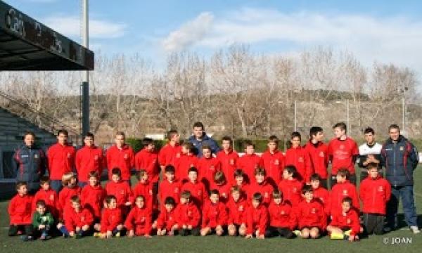 1er. Campus de Nadal del FC Vilafranca.