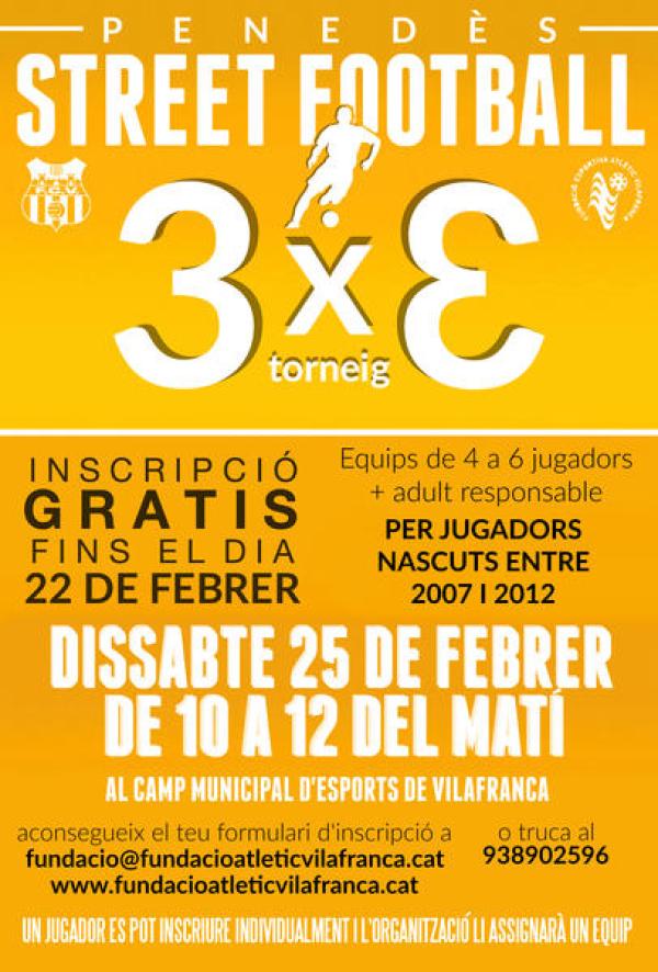 STREET FOOTBALL 3X3 torneig