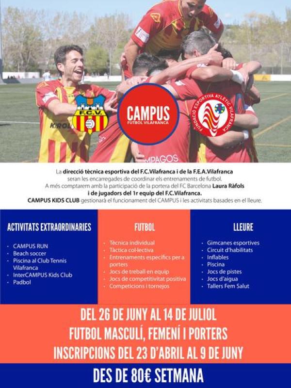 Campus Futbol Vilafranca