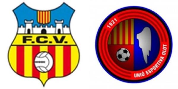 FC Vilafranca - UE Olot (2B), el pròxim dia 29/10 a les 20 hores.