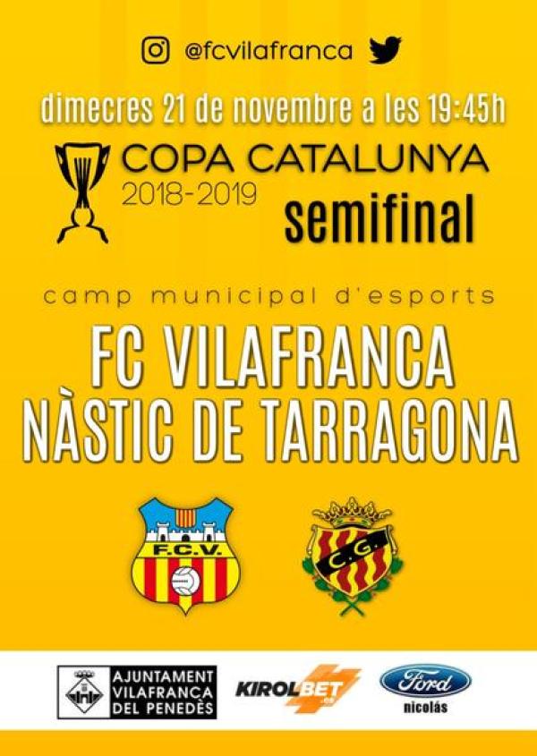 Semifinal Copa Catalunya
