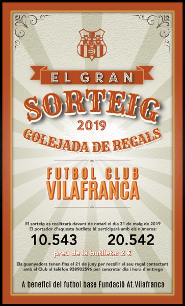 Gran Sorteig del FC Vilafranca
