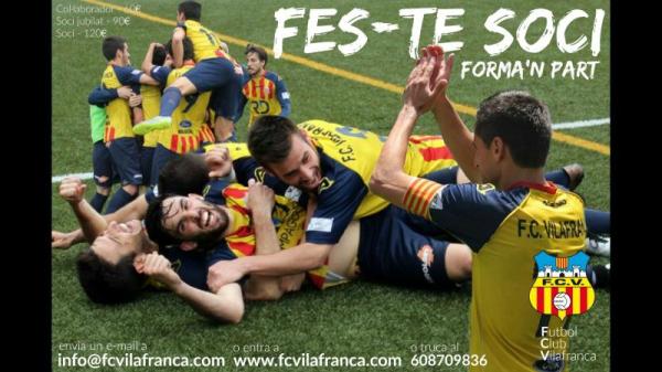 Si voleu ajudar al Club a fer-se cada vegada una mica mes gran, no ho dubteu... Feu-vos soci!!!